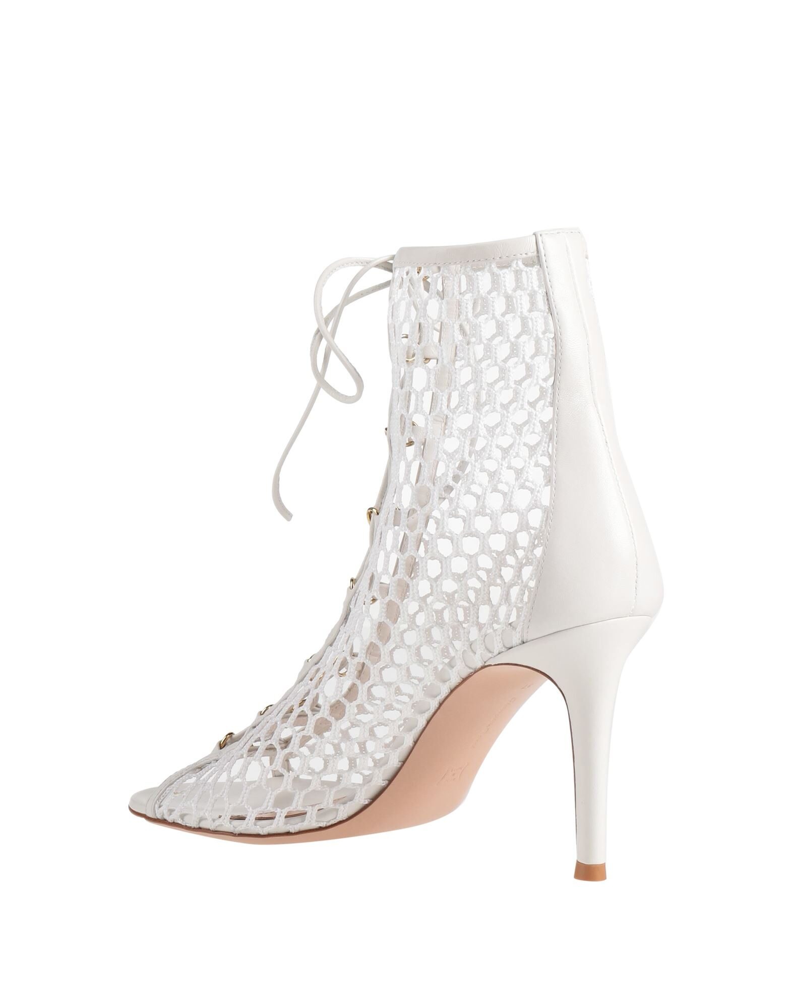 White Women's Ankle Boot - 3