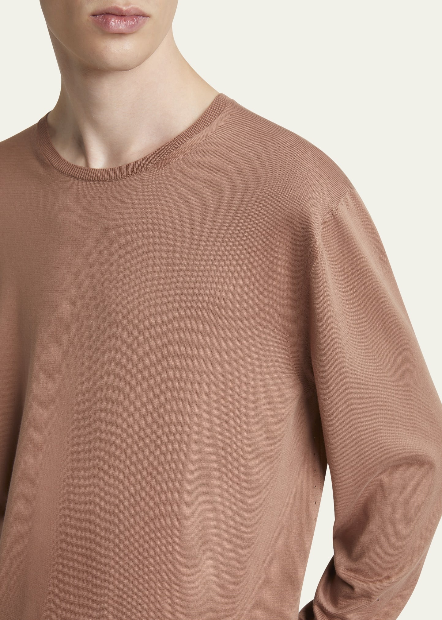 Men's Sea Island Fine-Gauge Sweater - 5