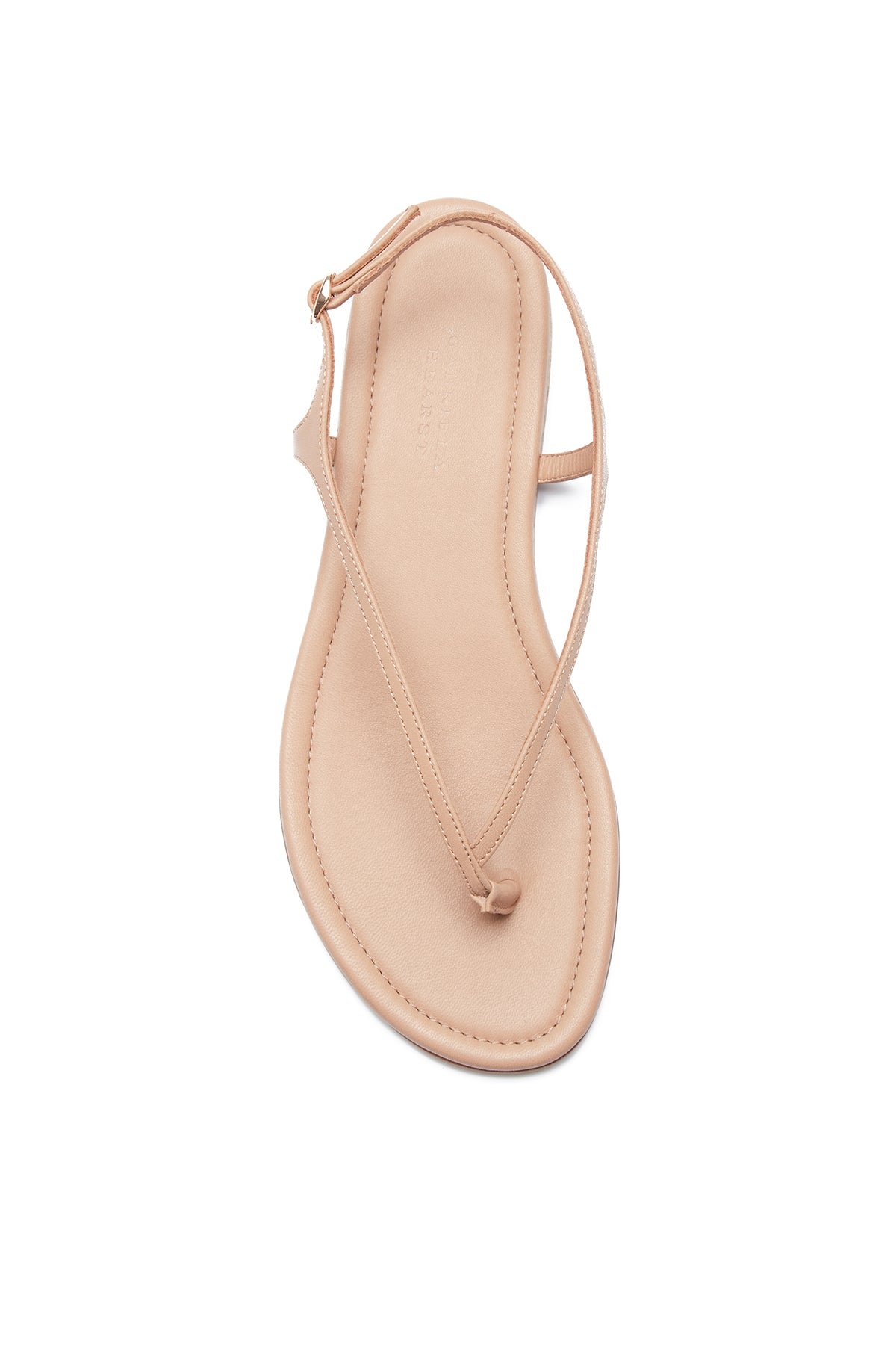Gia Sandals in Dark Camel Leather - 4