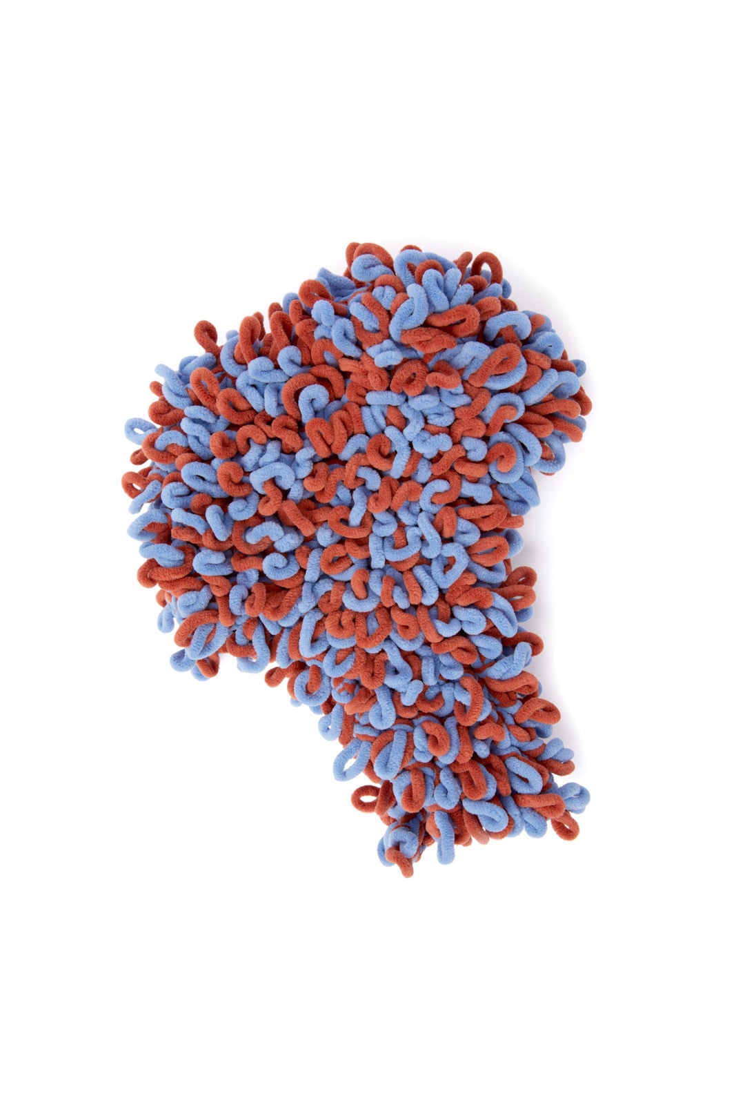 CINIGLIA HOOD / coral & azure - 2