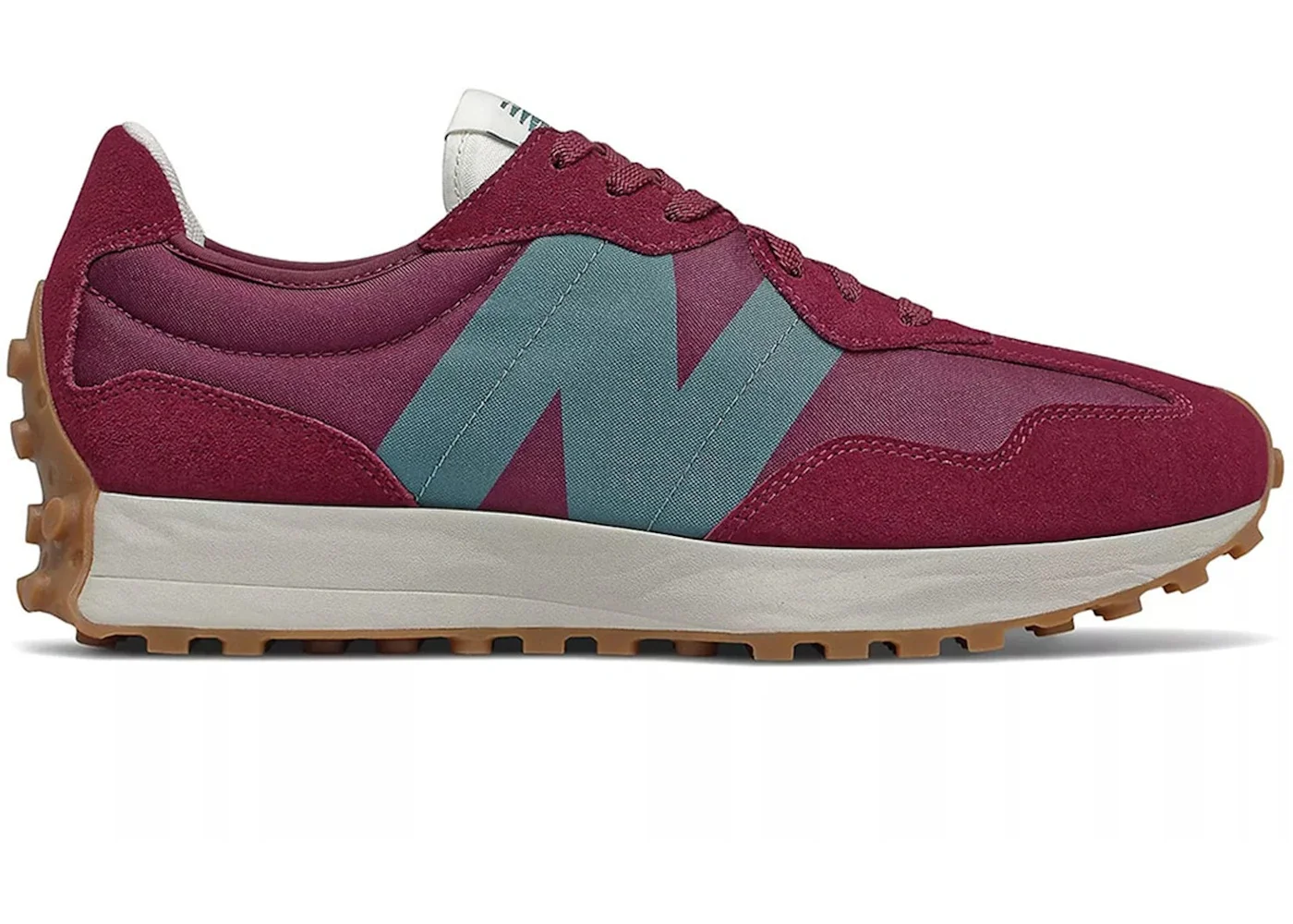 New Balance 327 Garnet Natural Indigo Gum - 1