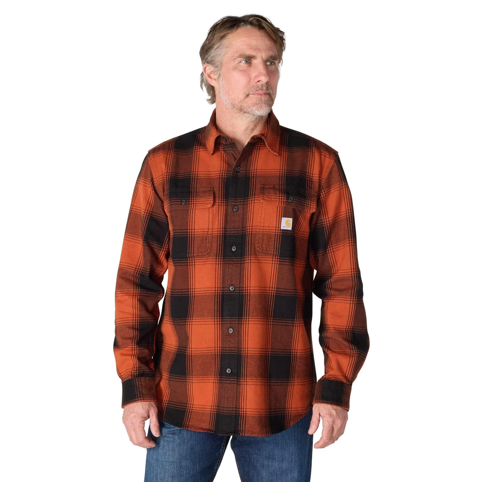 Hubbard Loose LS Plaid Shirt - 1