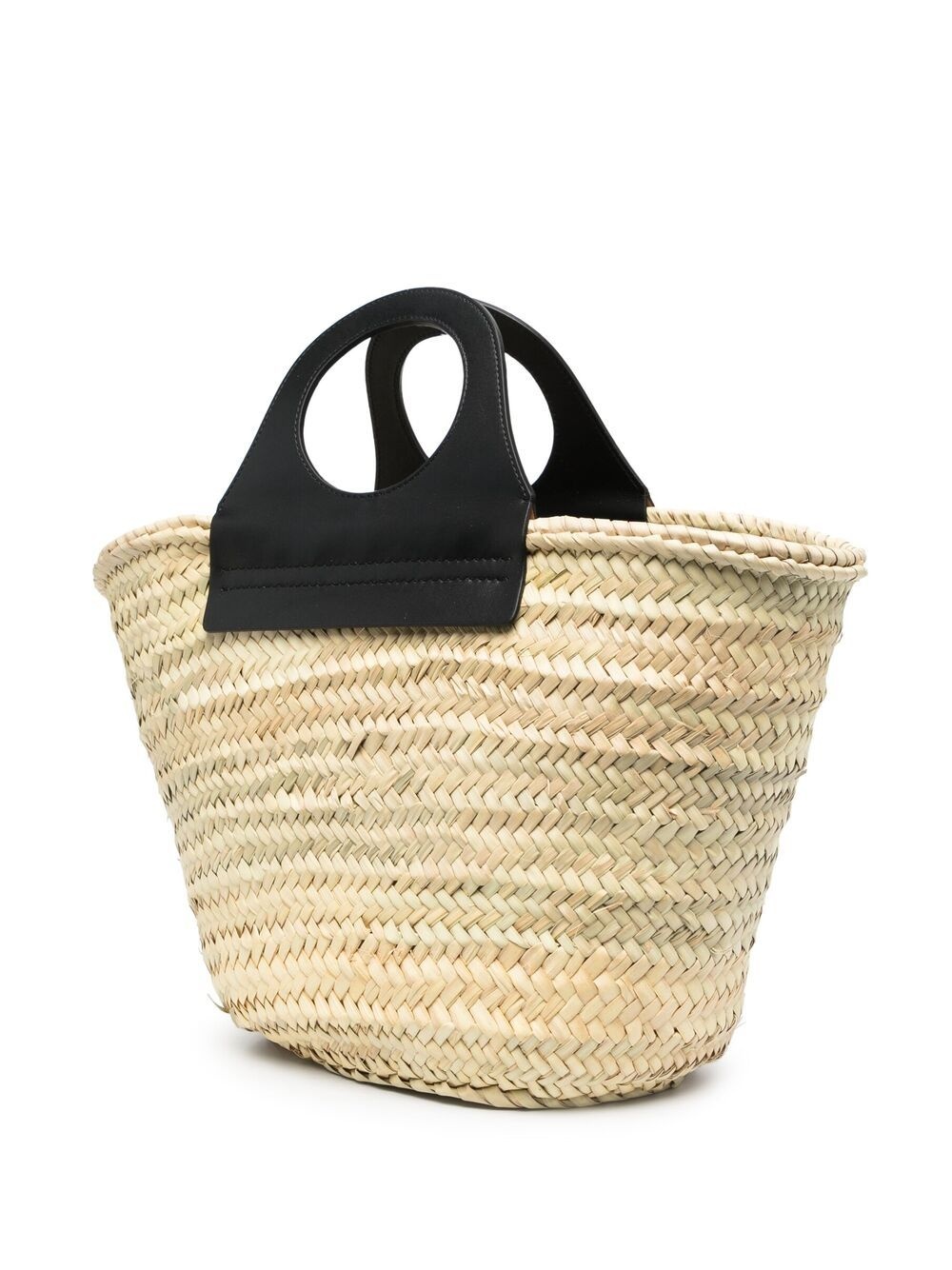 woven-straw tote bag - 3