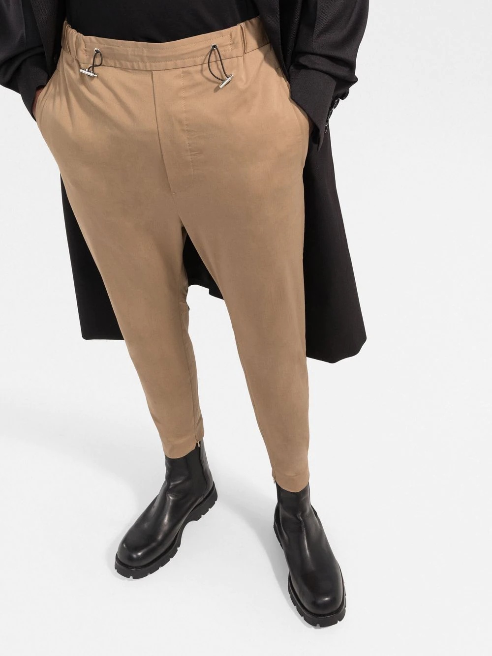 tapered leg chinos - 3