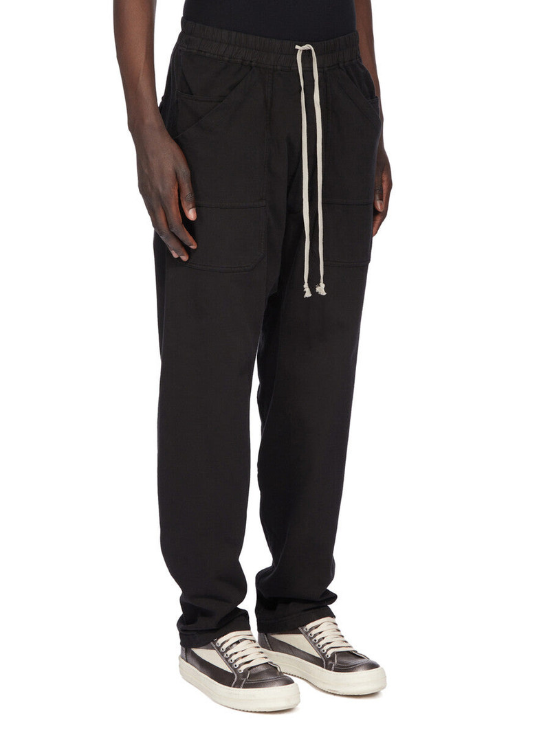 drawstring drop-crotch trousers 2