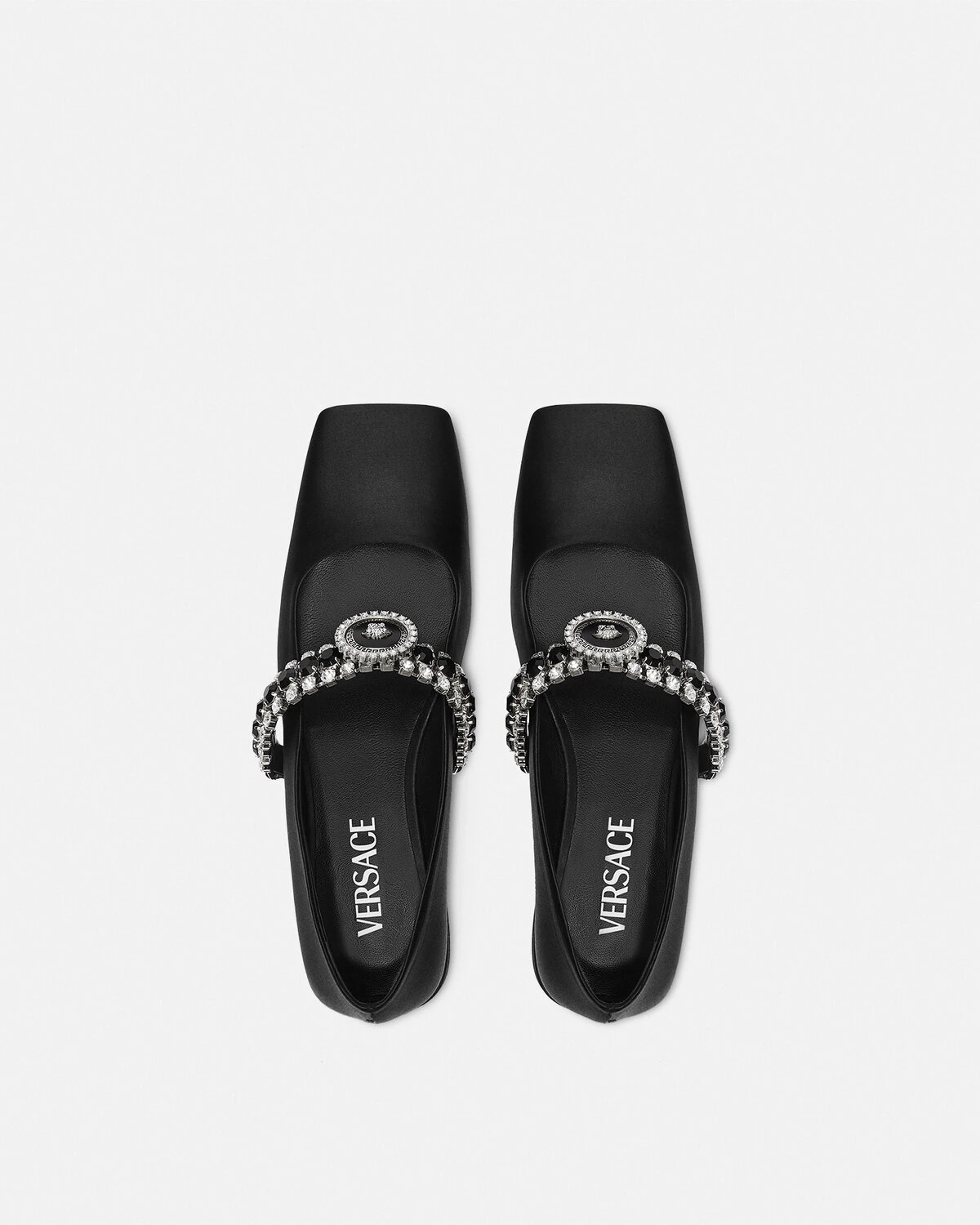 Crystal Gianni Ribbon Ballerinas - 4