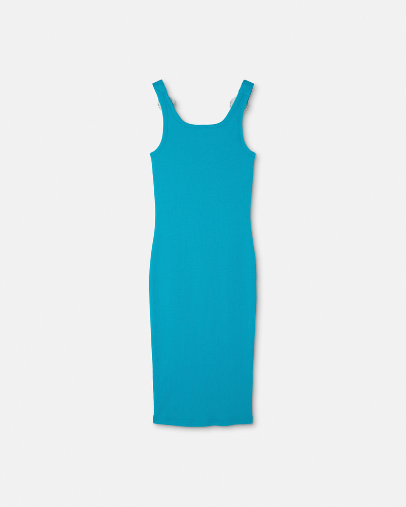 Cotton Ribbed Midi Dress 3