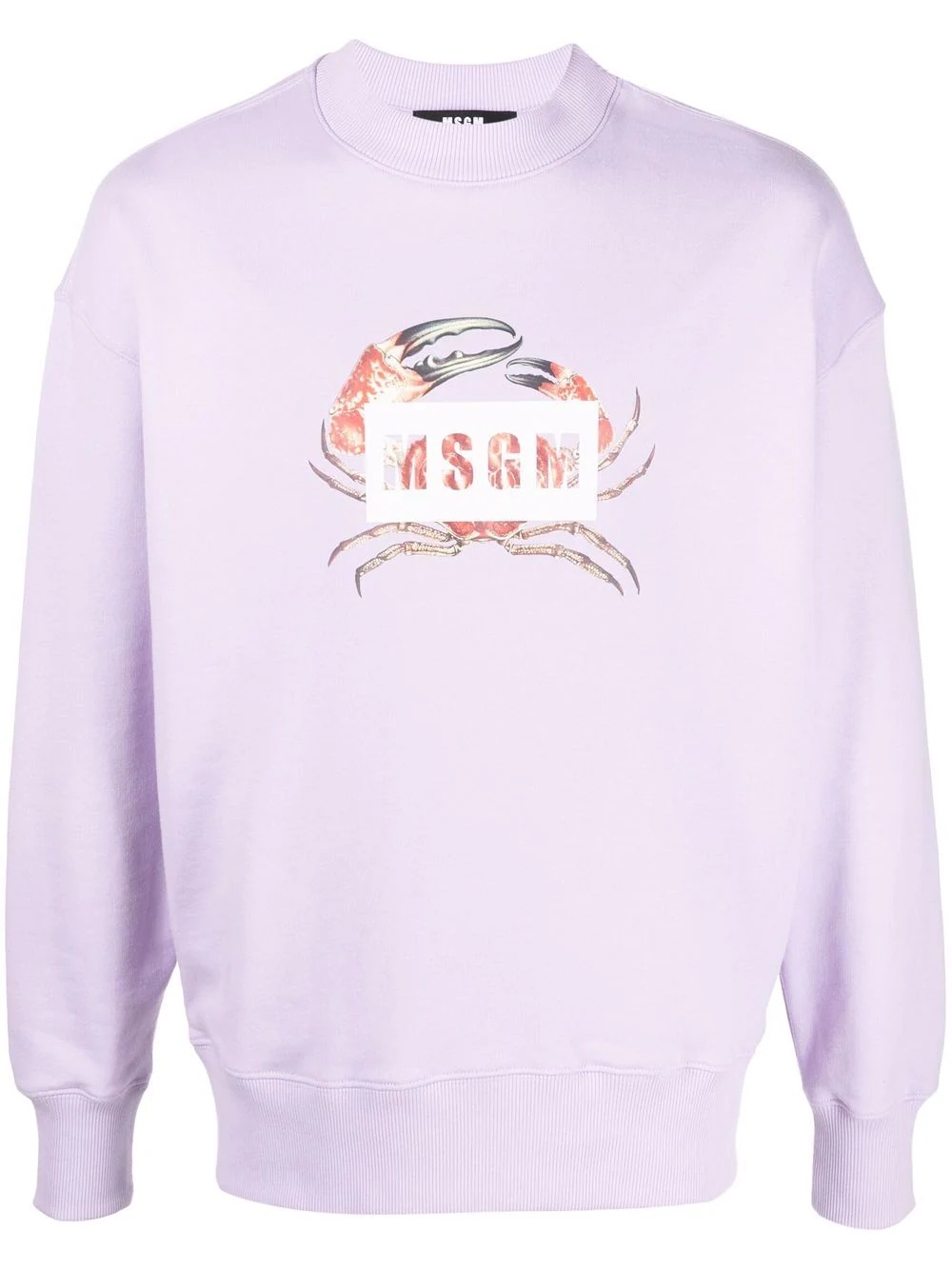 logo-print sweatshirt - 1