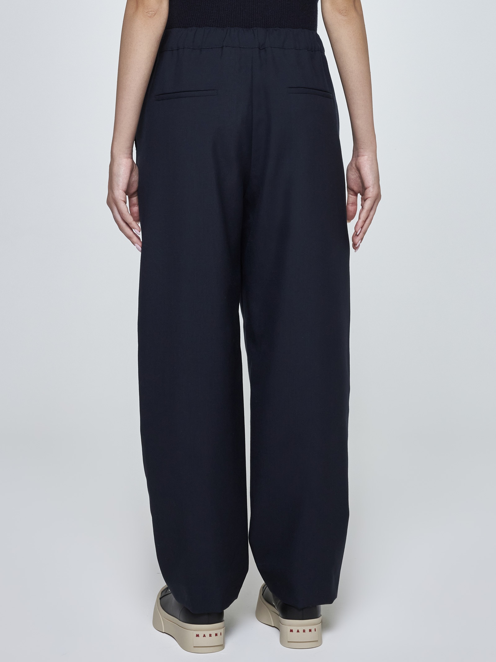 Virgin wool trousers - 4