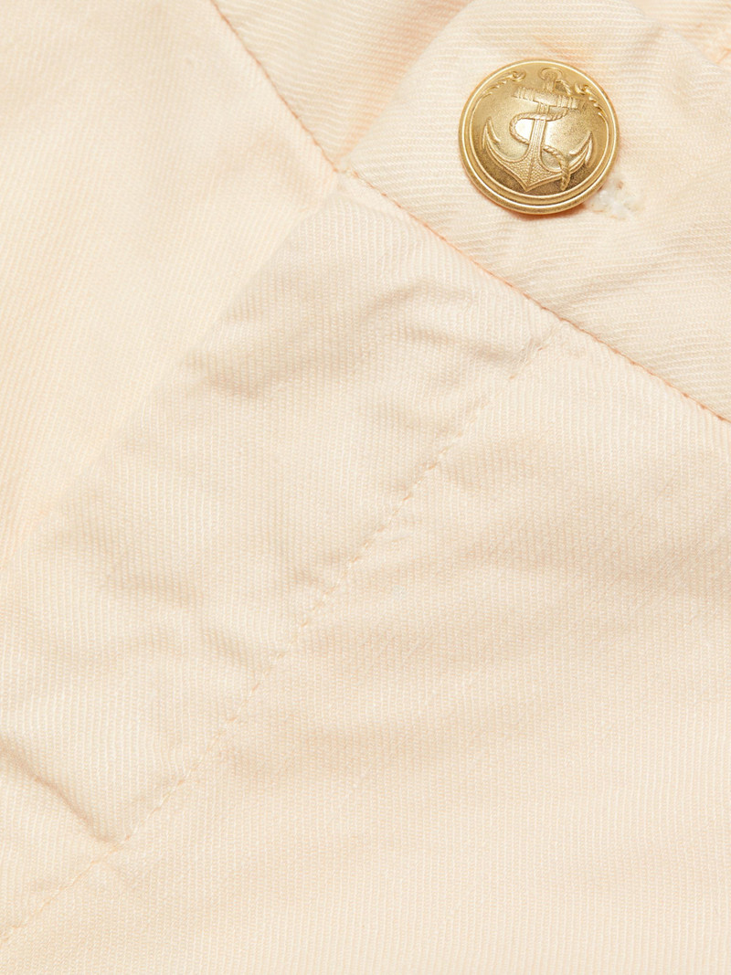 Women's Linen-Cotton Flared Pants - Ecru 7
