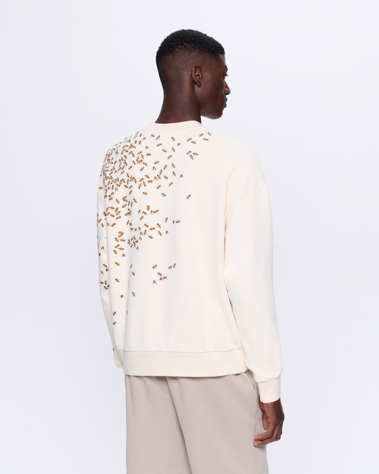 Mens Bee The Change Sweatshirt - Undyed - 5