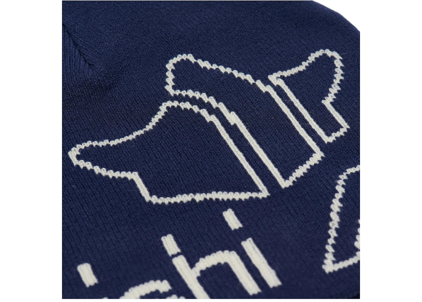 Palace Maharishi No Cuff Beanie Blue - 3