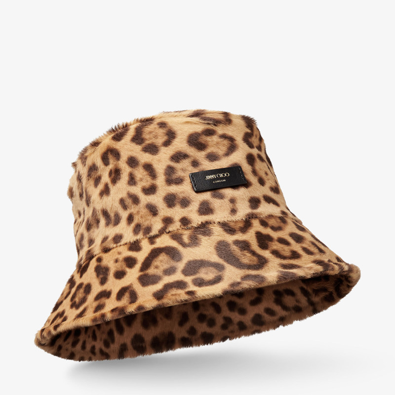 Isolde Bucket Hat
Natural Leopard Print Pony Bucket Hat 3