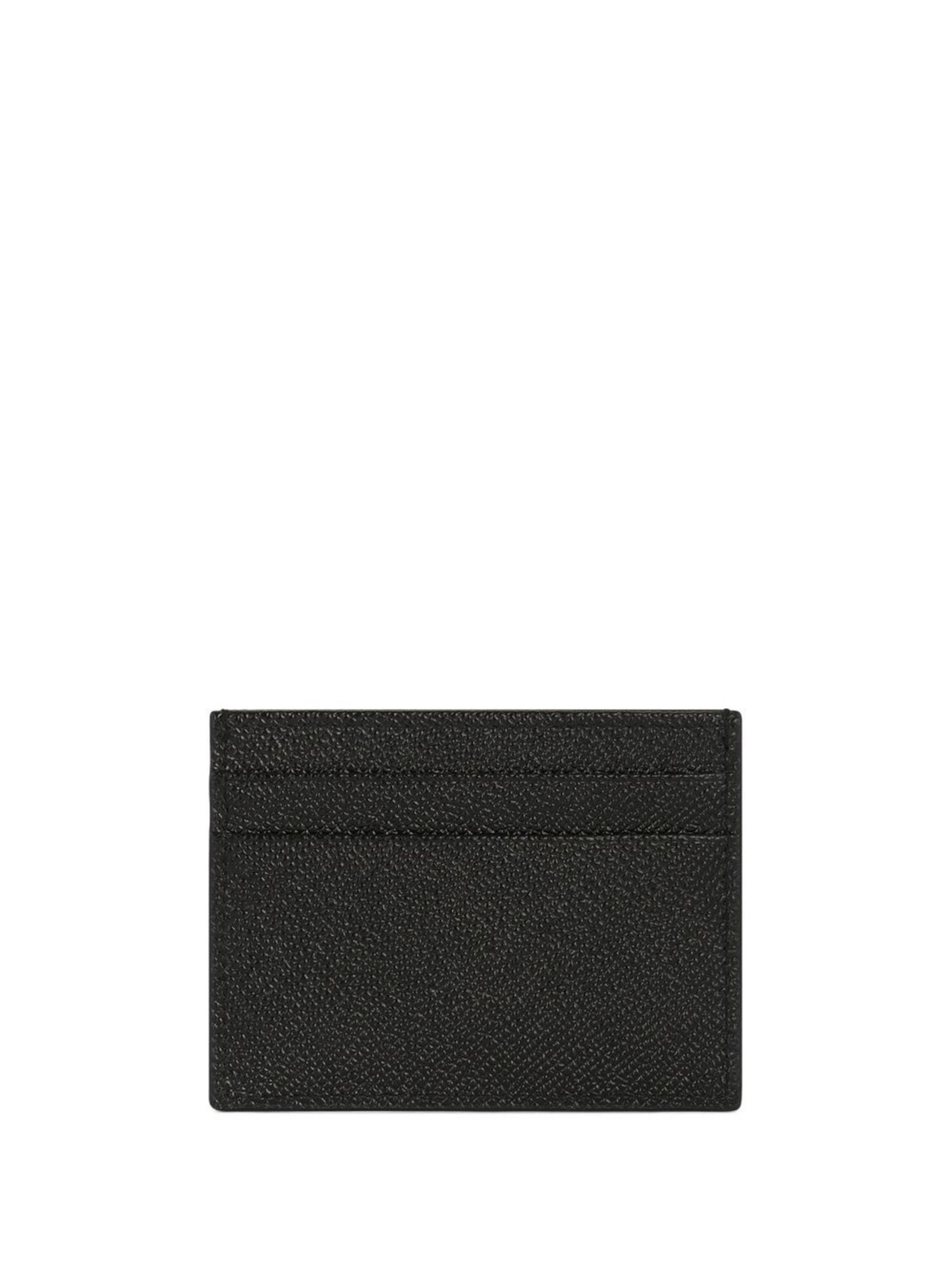 Black Logo Plaque Card Holder - 2