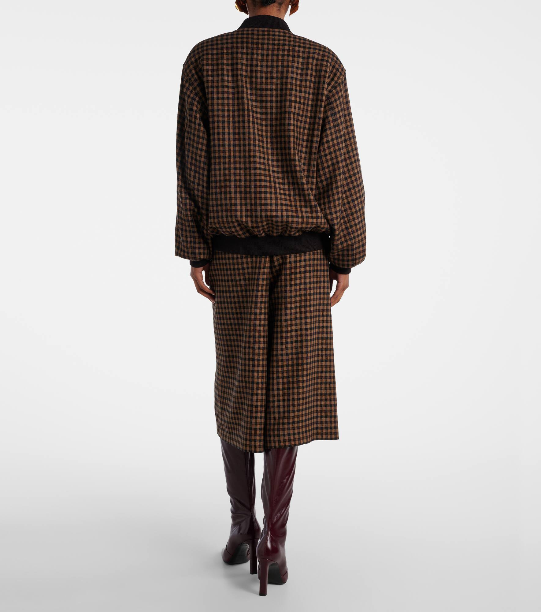 Wool teddy bomber jacket - 3