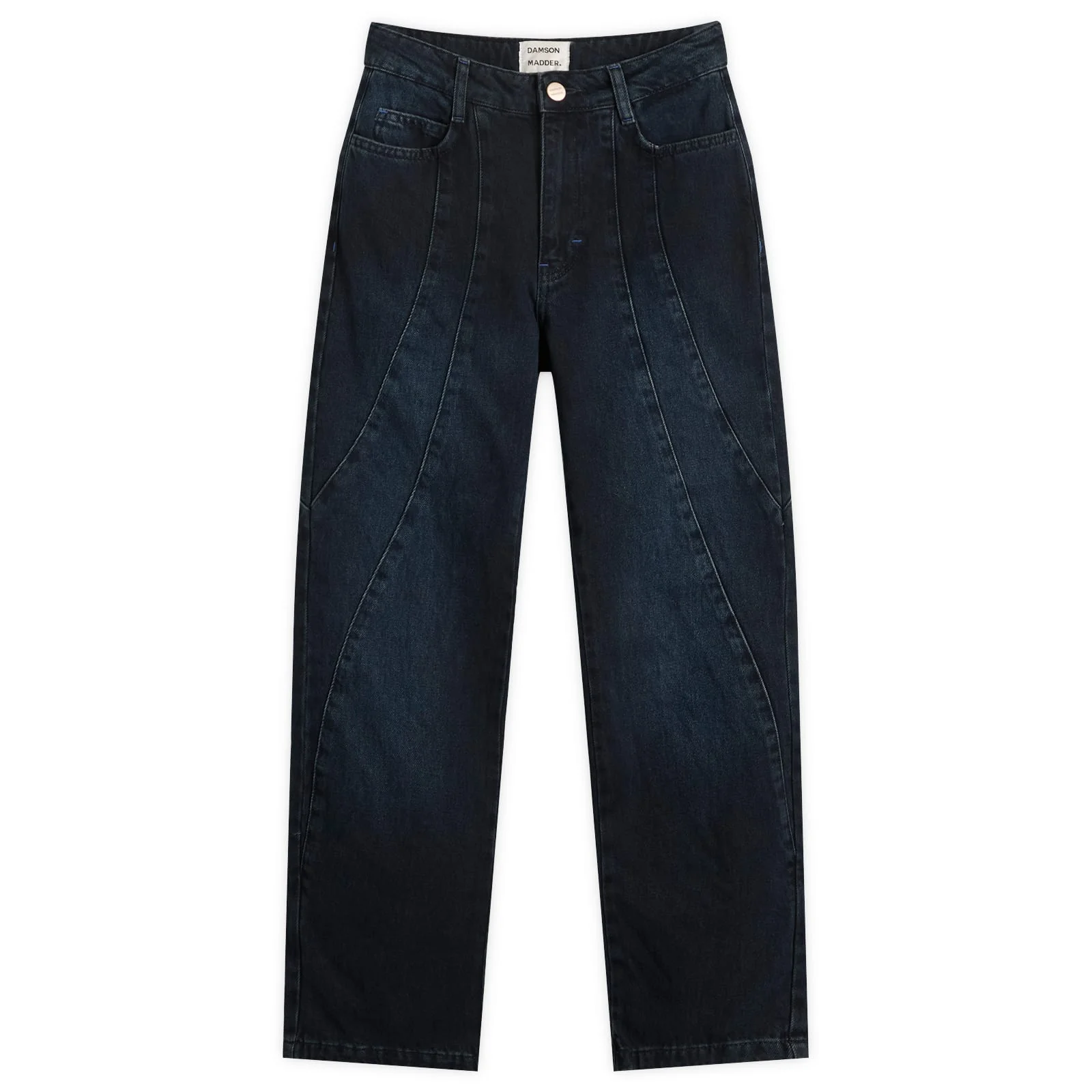 Damson Madder Juli Wavy Seams Jeans - 1