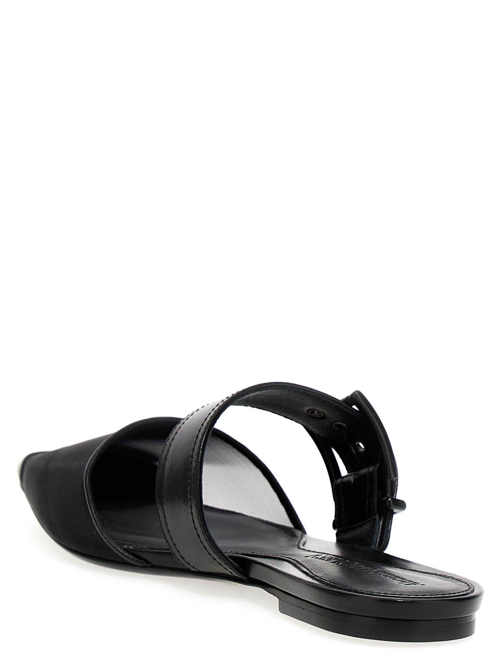 Punk Flat Shoes Black - 2