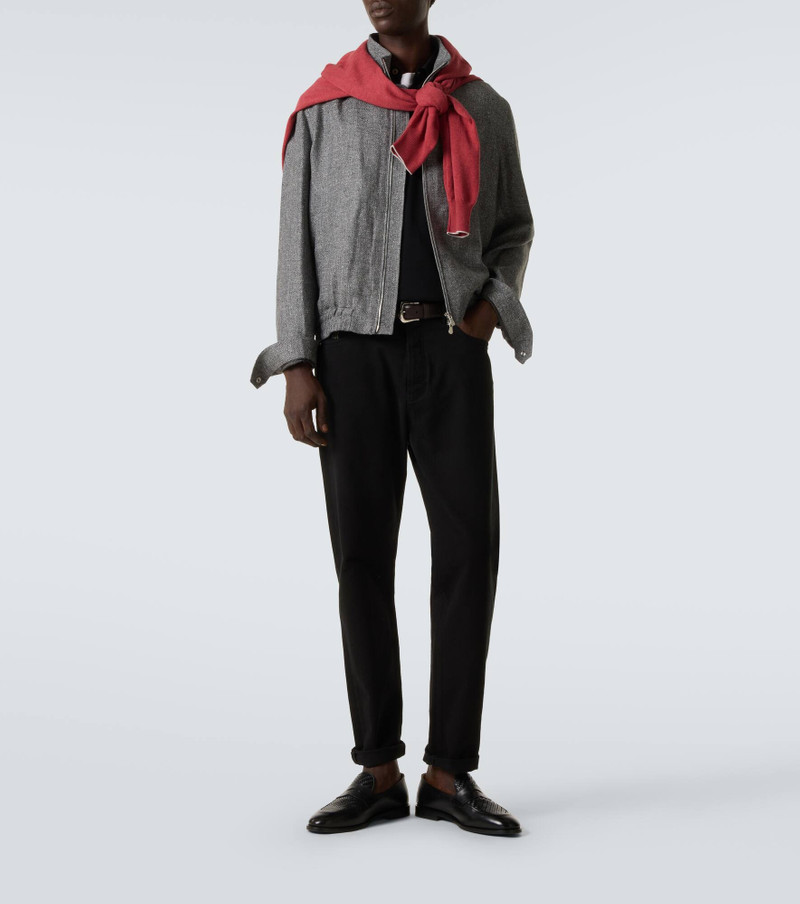 Brunello Cucinelli Cotton piqué polo shirt outlook