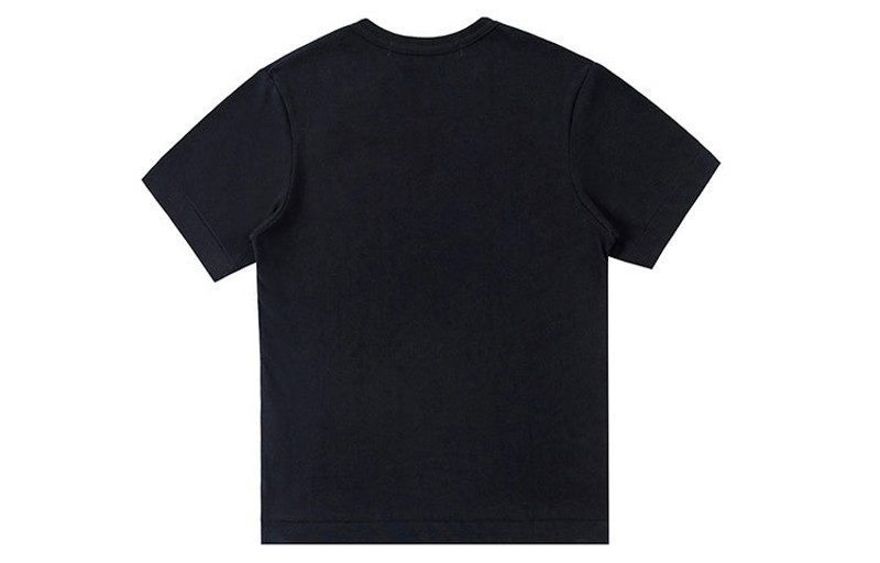 Comme des Garçons PLAY COMME des GARCONS PLAY Kawakubo Rei Black Printing Short Sleeve Black AZ-T201-051-1 outlook