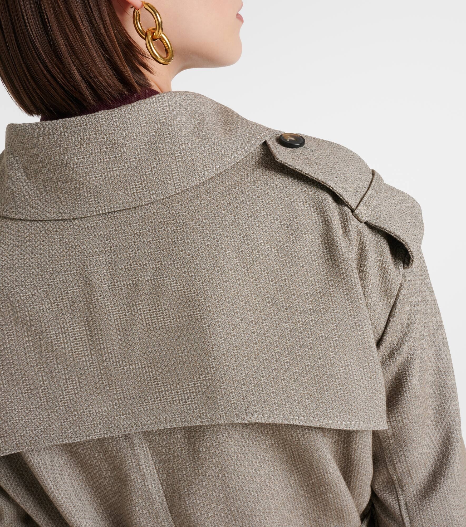 Belted trench coat - 6