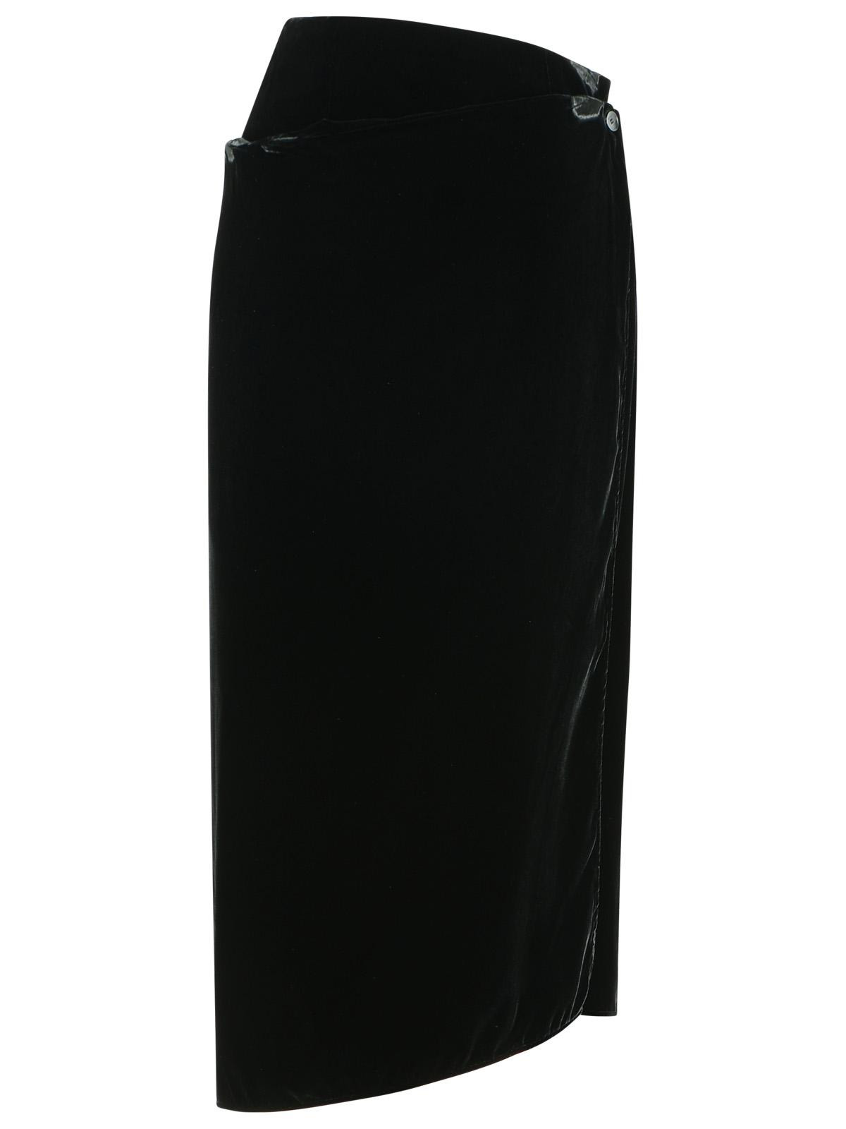 Etro Black Viscose Blend Skirt Women - 3