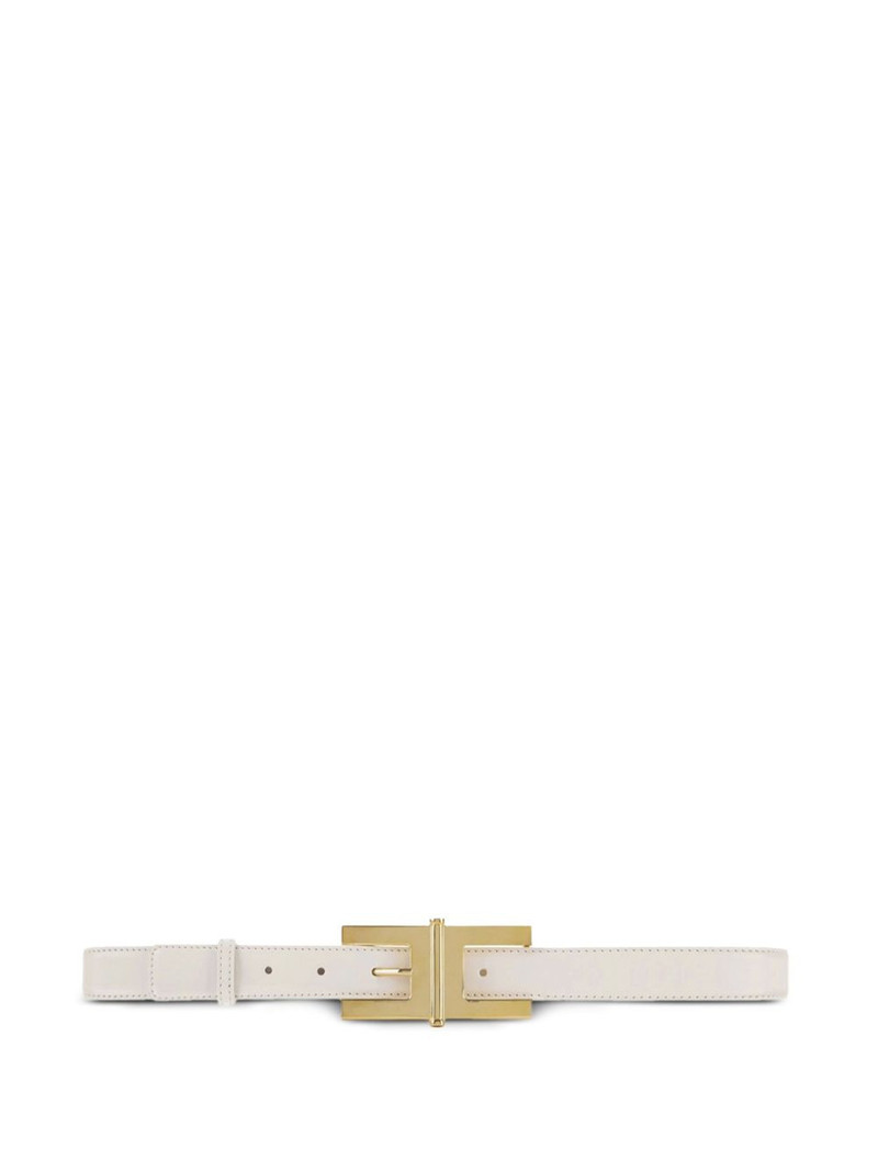 logo-buckle belt 1
