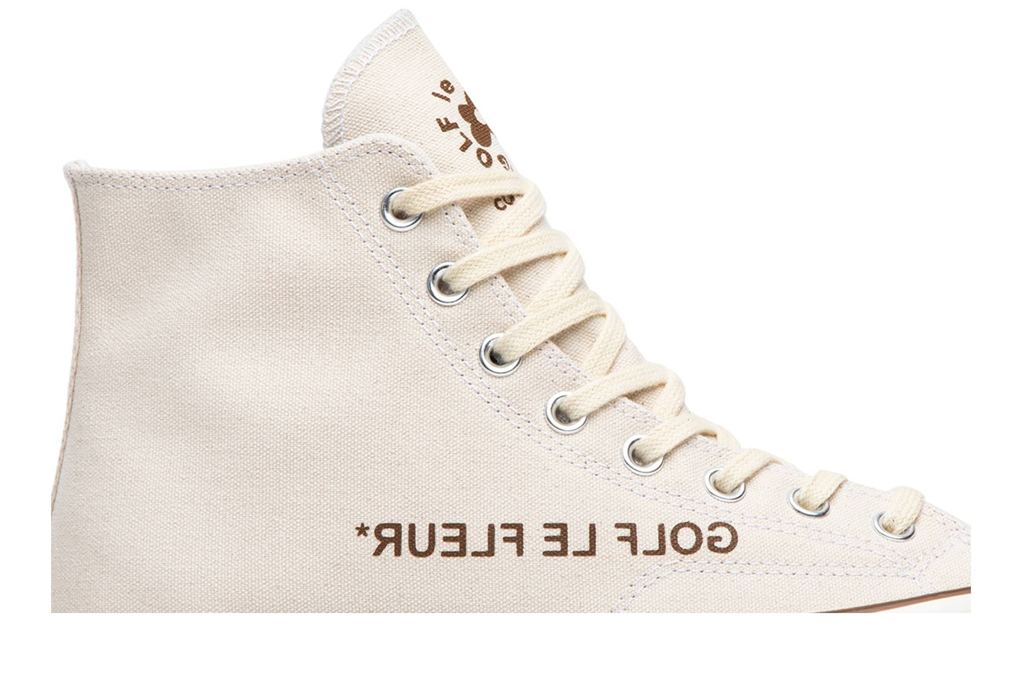 Golf Le Fleur x Chuck 70 Hi 'Parchment Canvas' - 2