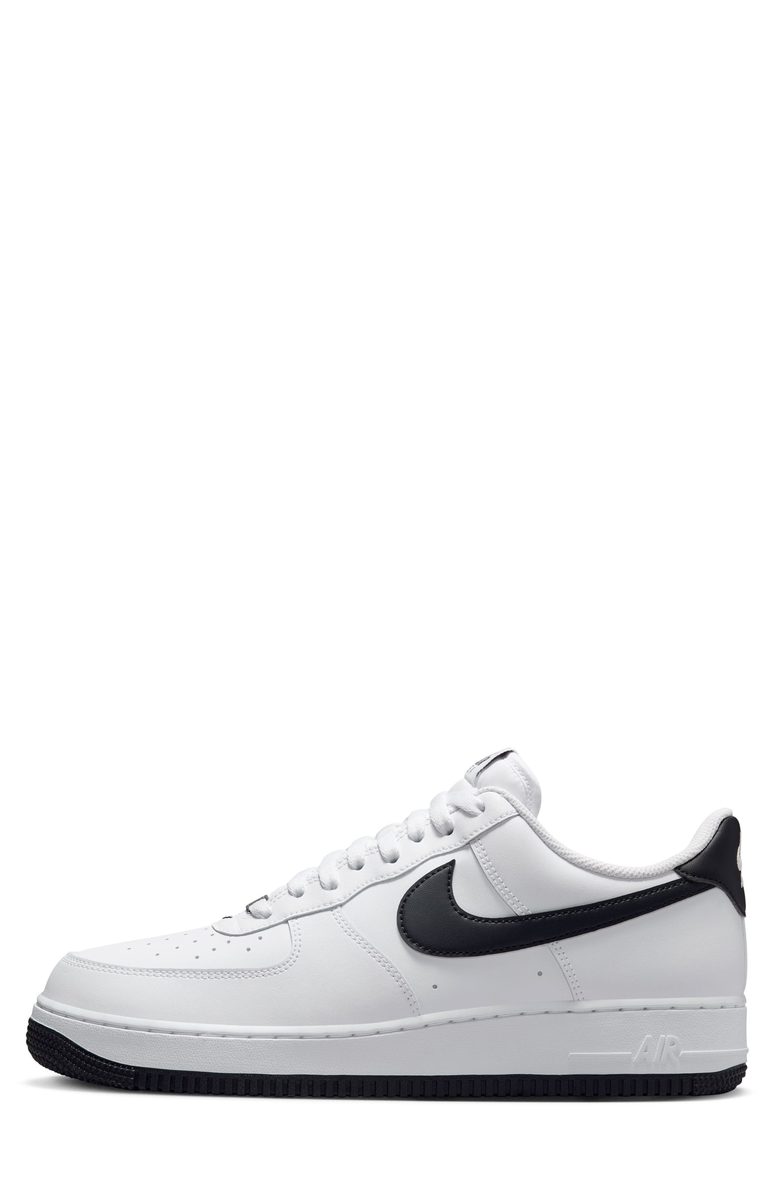 Nike Air Force 1 '07 Sneaker in White/Black/White at Nordstrom - 6