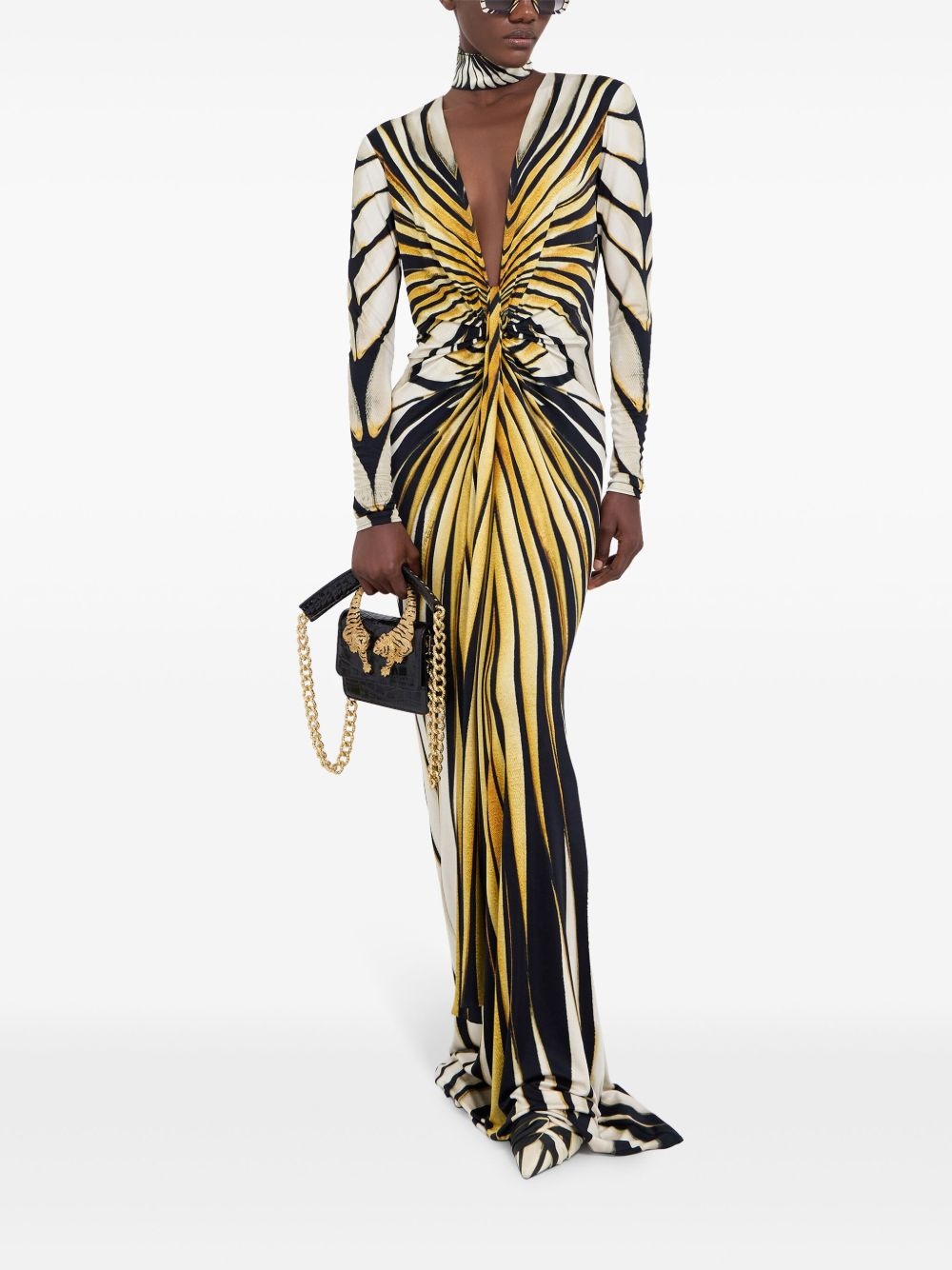 Ray of Gold print maxi dress - 2
