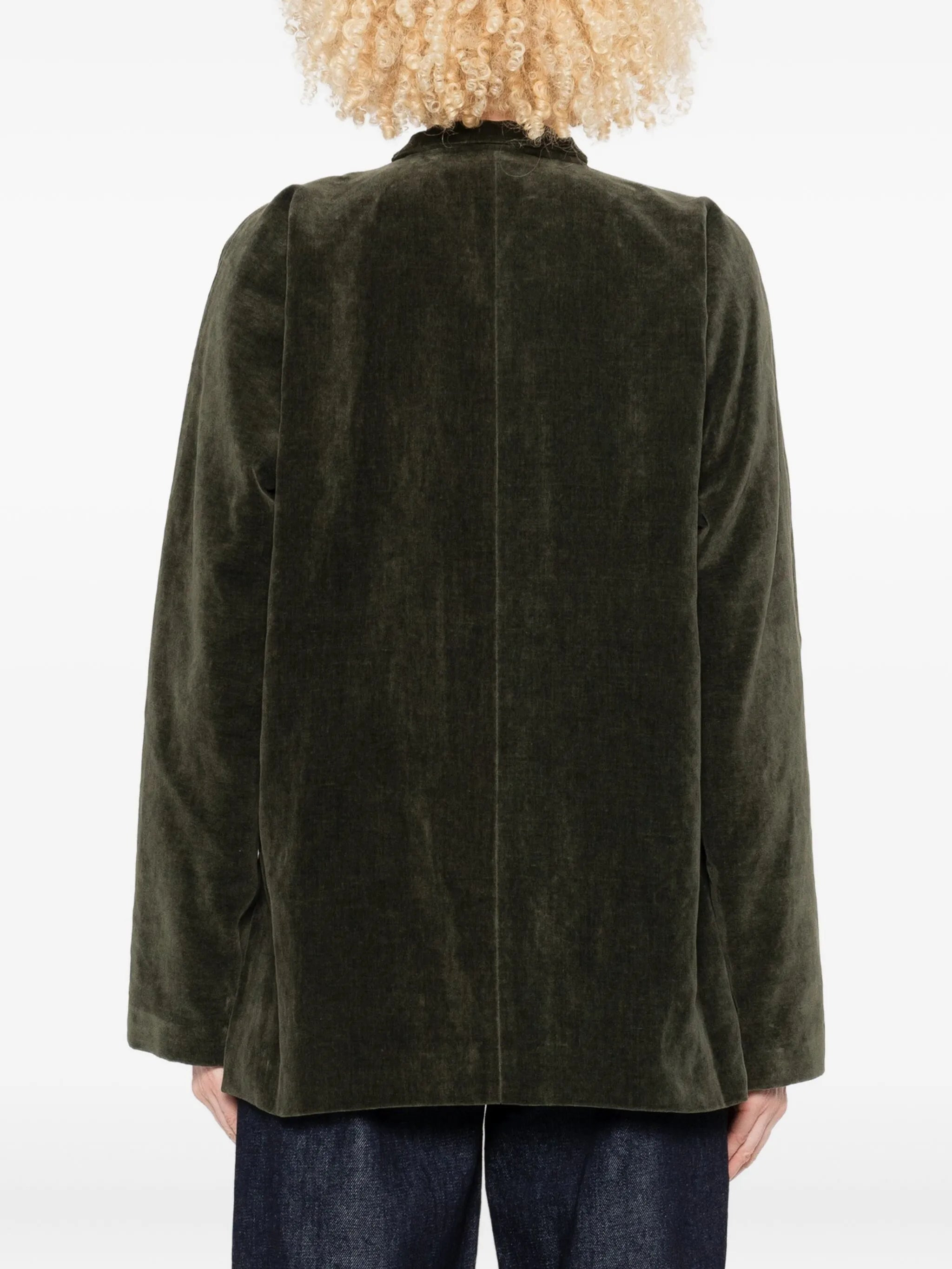 Uma Wang Knotted Velvet Jacket - 2