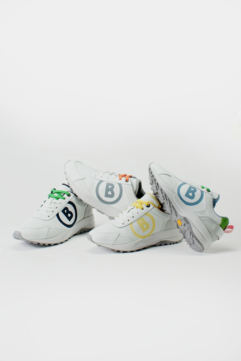Sneaker Golf in White/blue 12