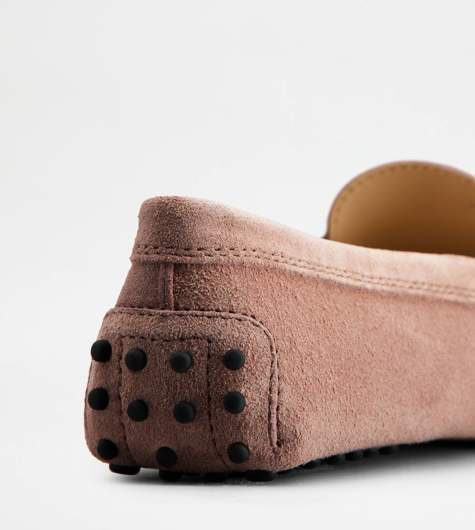GOMMINO DRIVING SHOES IN SUEDE - PINK - 5
