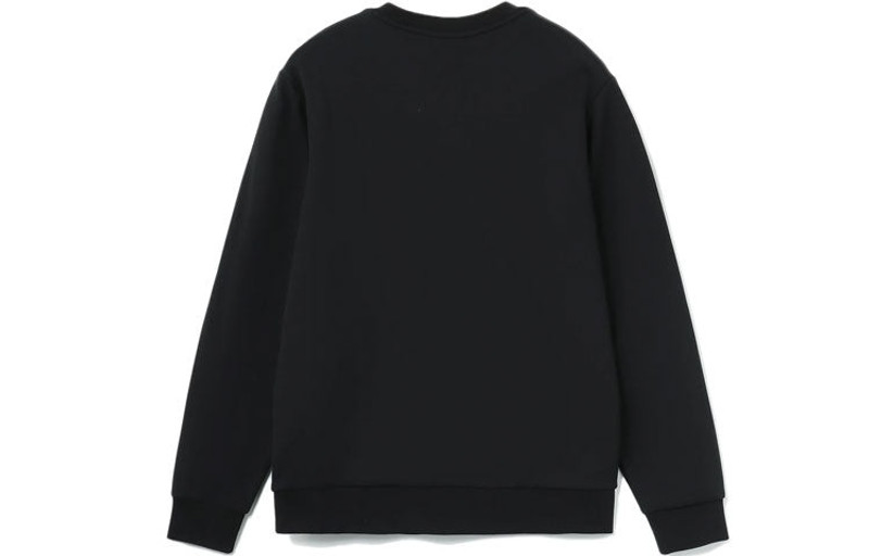 Li-Ning Li-Ning Gym Series Alphabet Embossing Round Neck Pullover 'Black' AWDR671-1 outlook