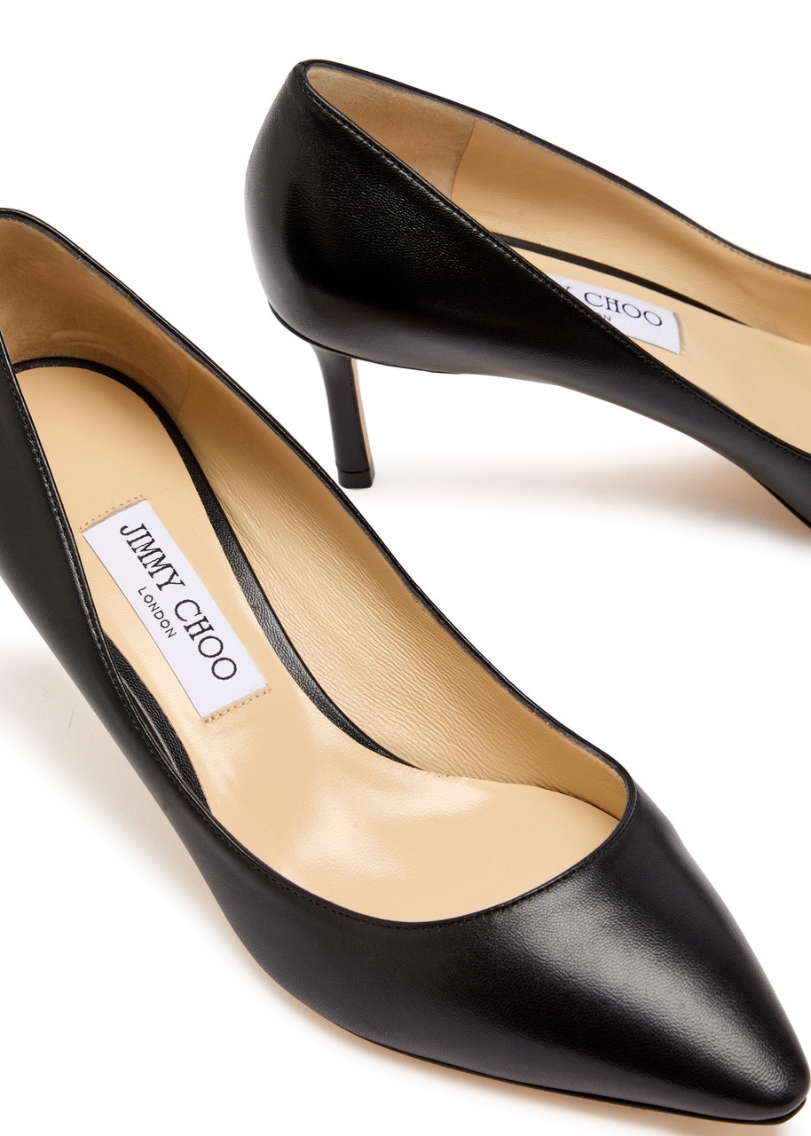 Jimmy Choo Romy 60 Leather Pumps - 4