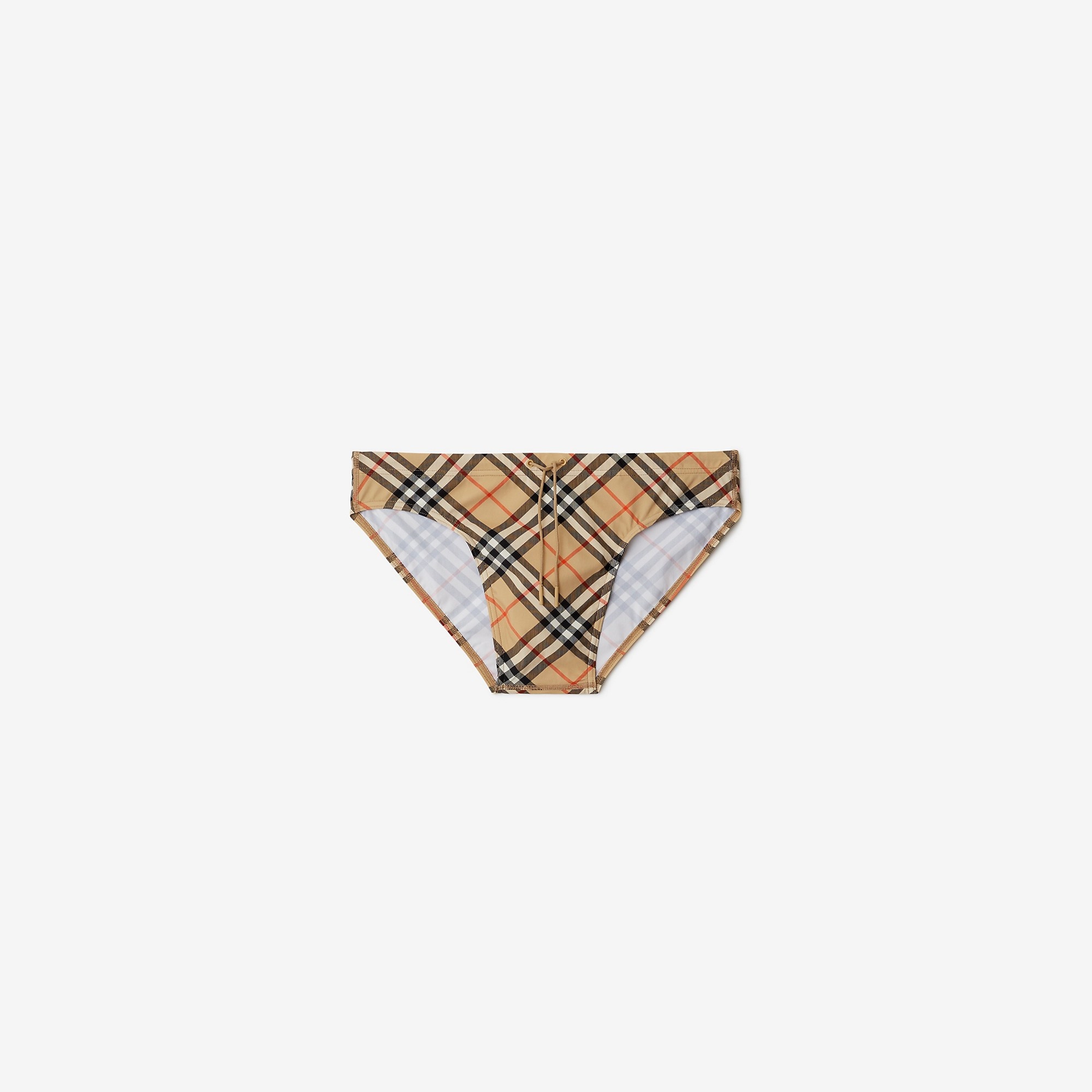 Check Swim Briefs - 1