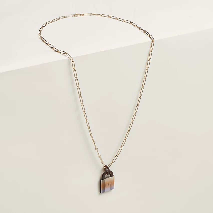 Fusion Amulette Padlock pendant, large model - 2