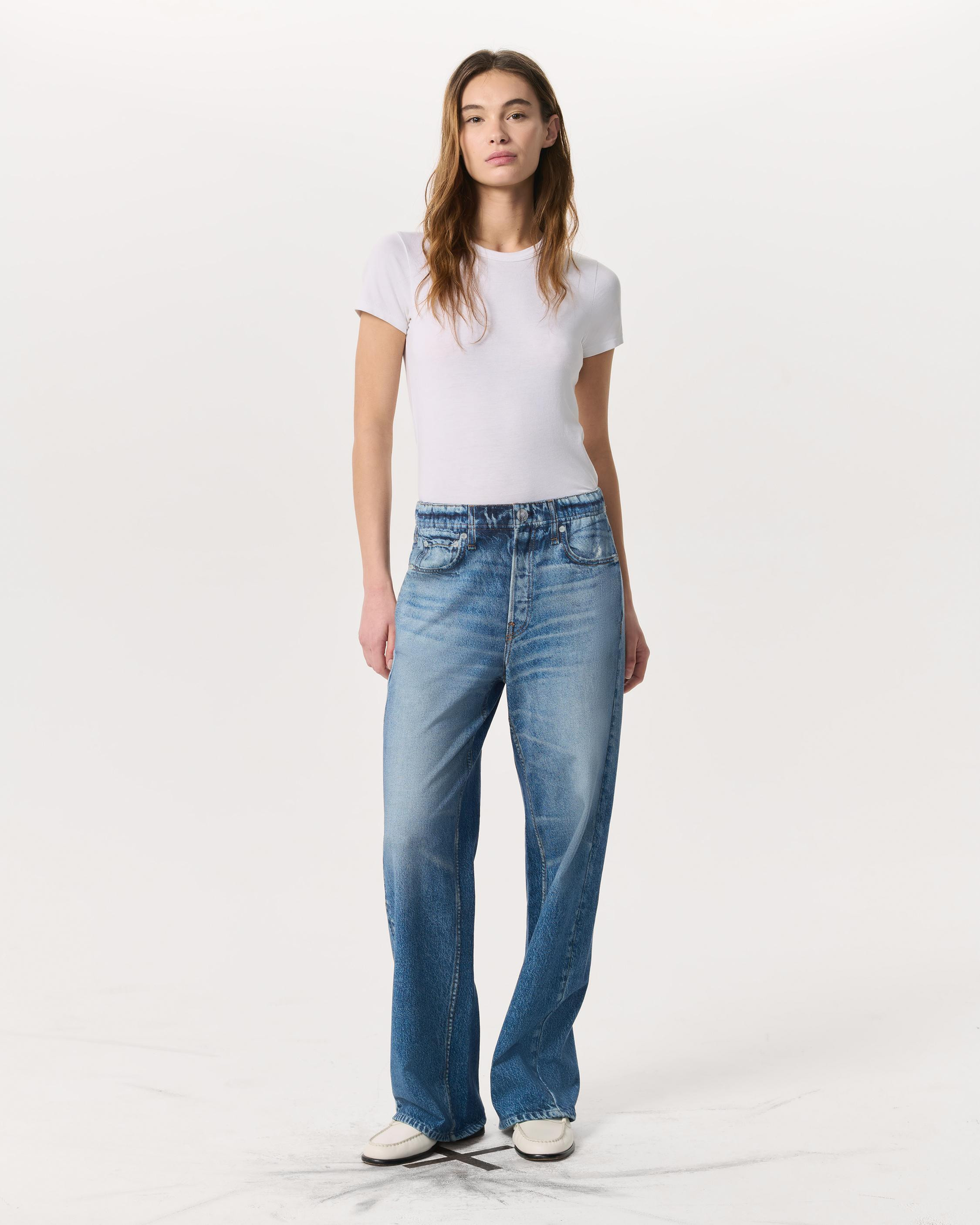 Miramar Wide-Leg
Trompe L'oeil Cotton Pant - 2