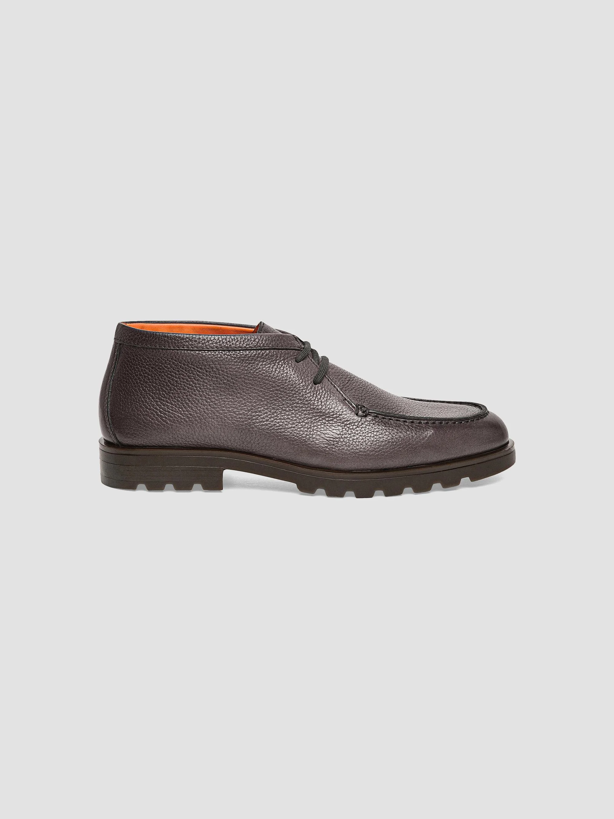 Men's Rock Leather Chukka Boots - Grey - 1