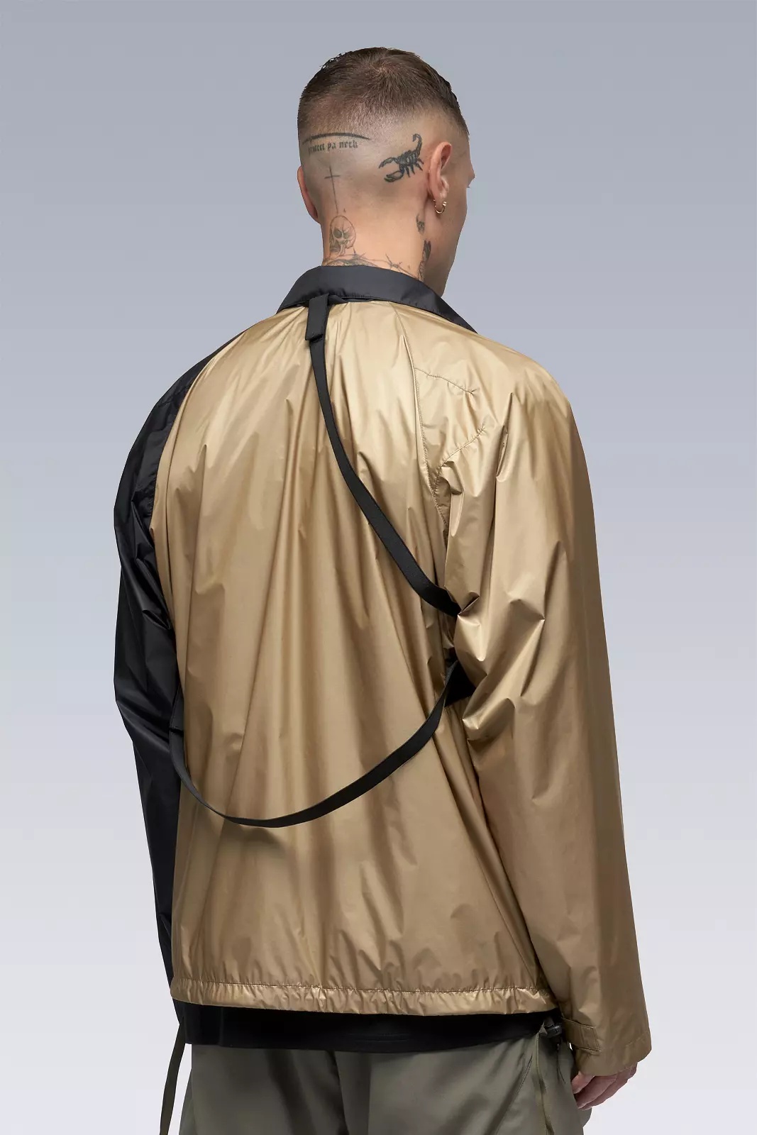 J95-WS 2L Gore-Tex Infinium™ Windstopper® Jacket Khaki/Black - 3