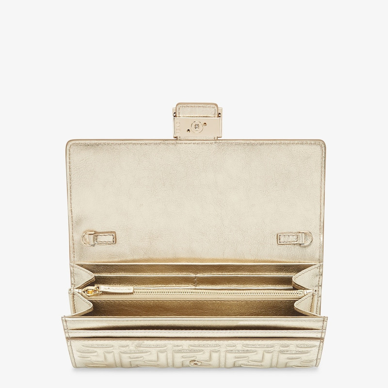 Baguette Continental Wallet With Chain 4