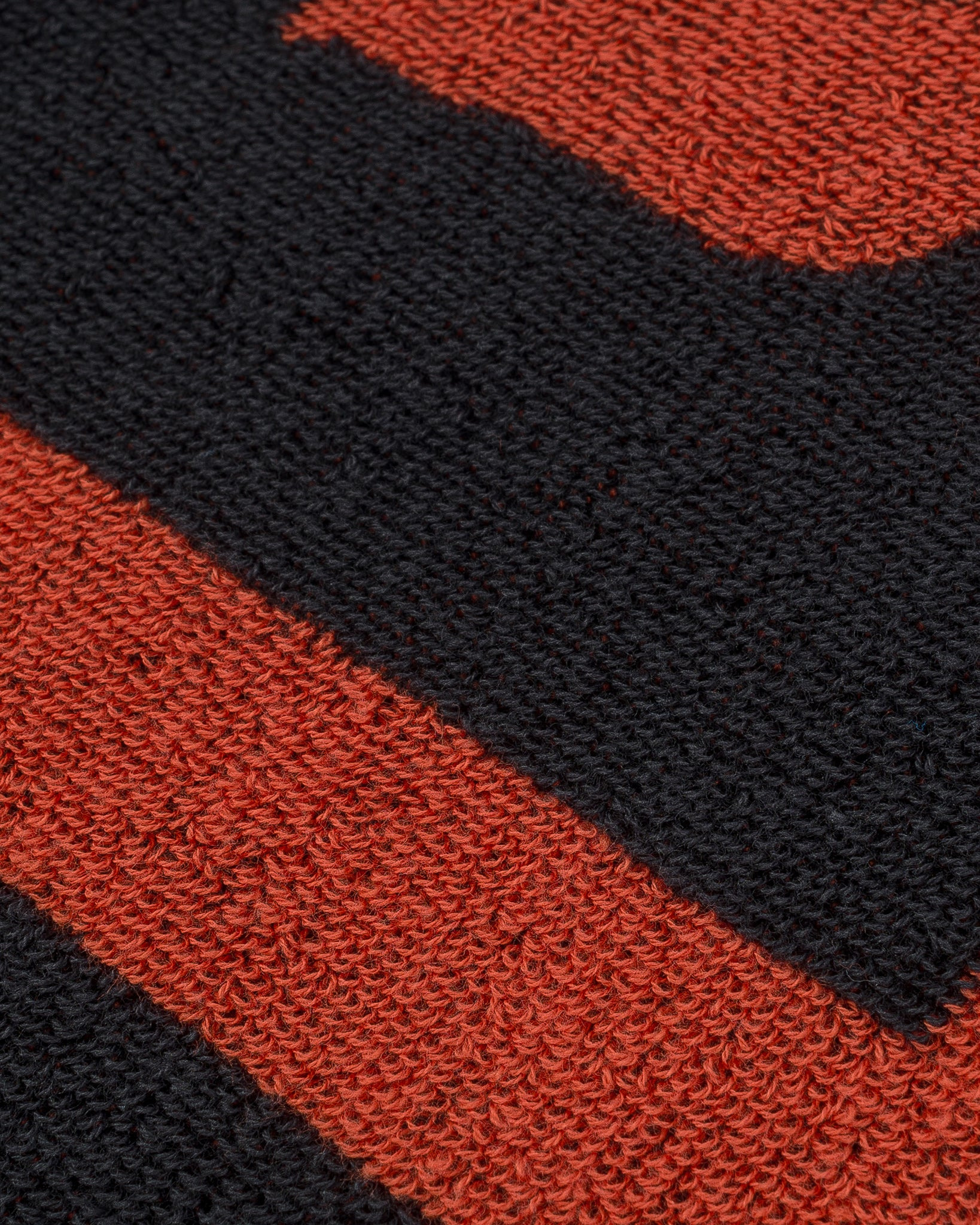 IHG-065-ORABLK Iron Heart Small Imabari Towel - Orange/Black - 4