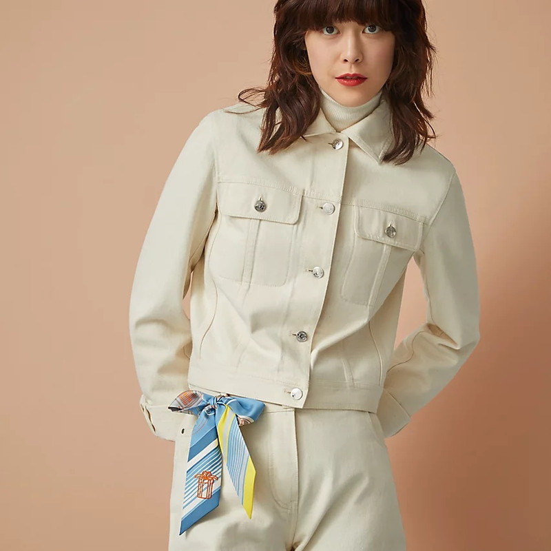 Hermès Ex-Libris sticker twilly outlook