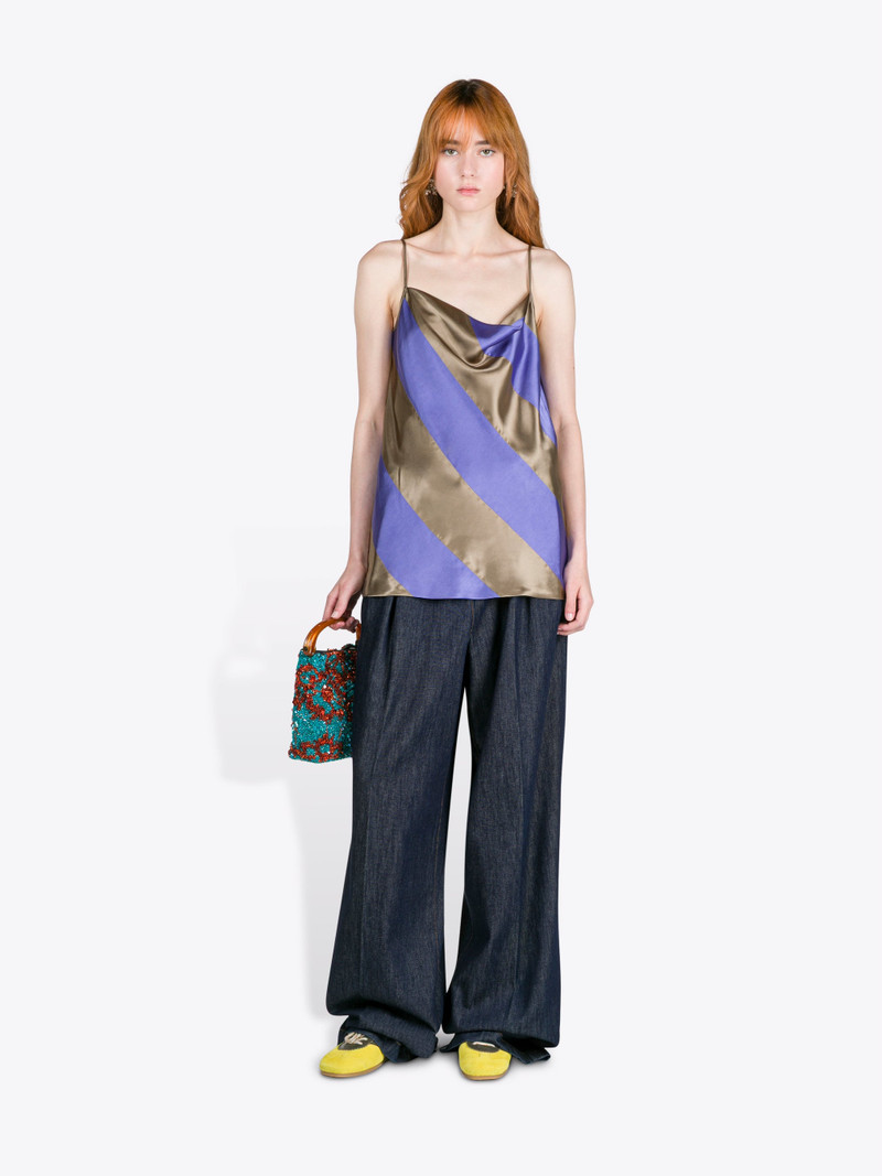 Dries Van Noten SATIN TANK TOP outlook