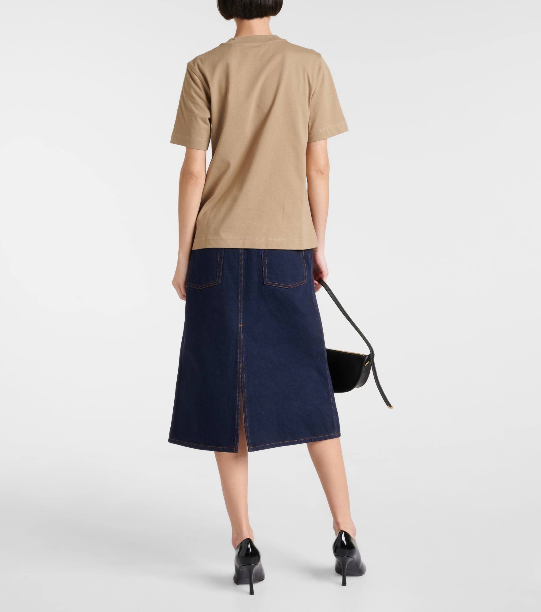 Logo cotton jersey T-shirt - 3