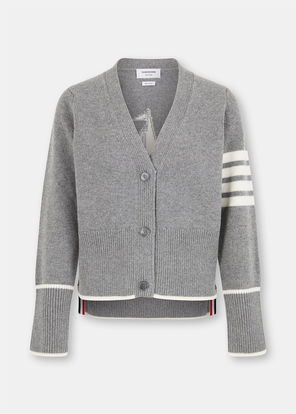 Light Grey Sail Cardigan - 1