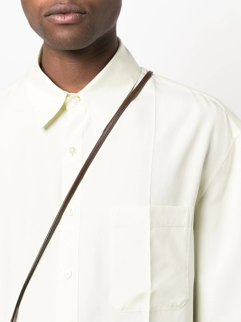 short-sleeve silk polo shirt - 5