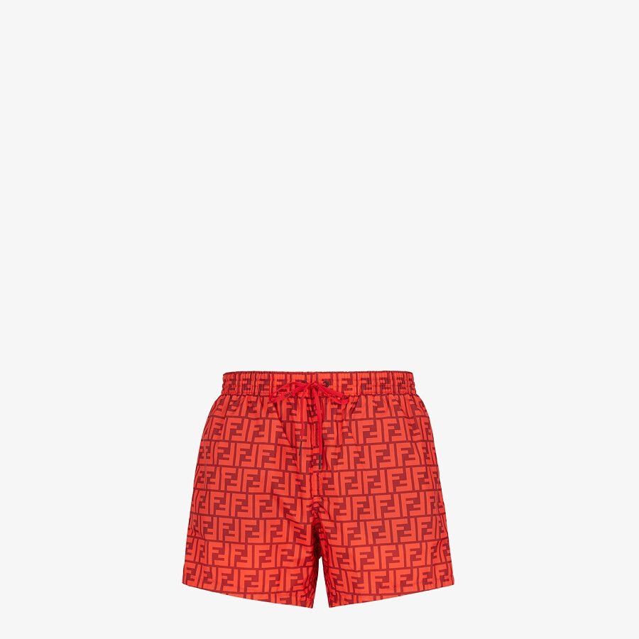 Red Lycra® shorts - 1