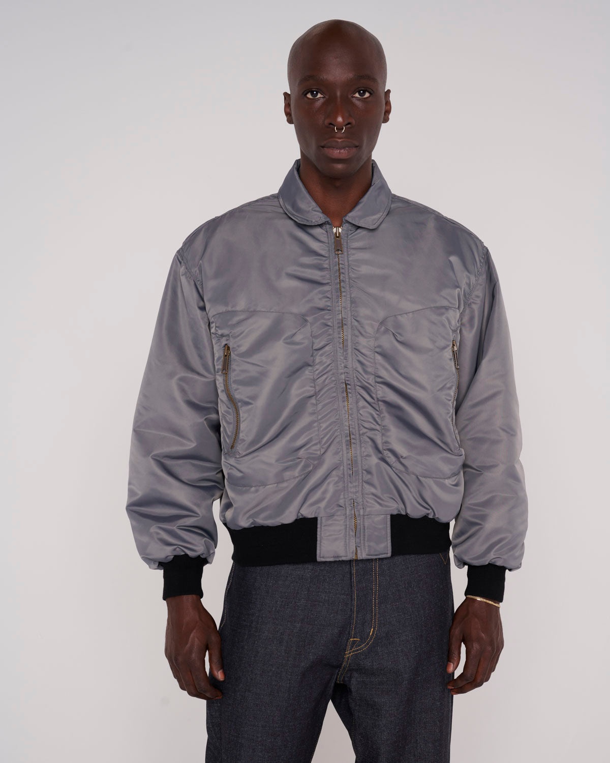 3D Flight Jacket - Steel - 4