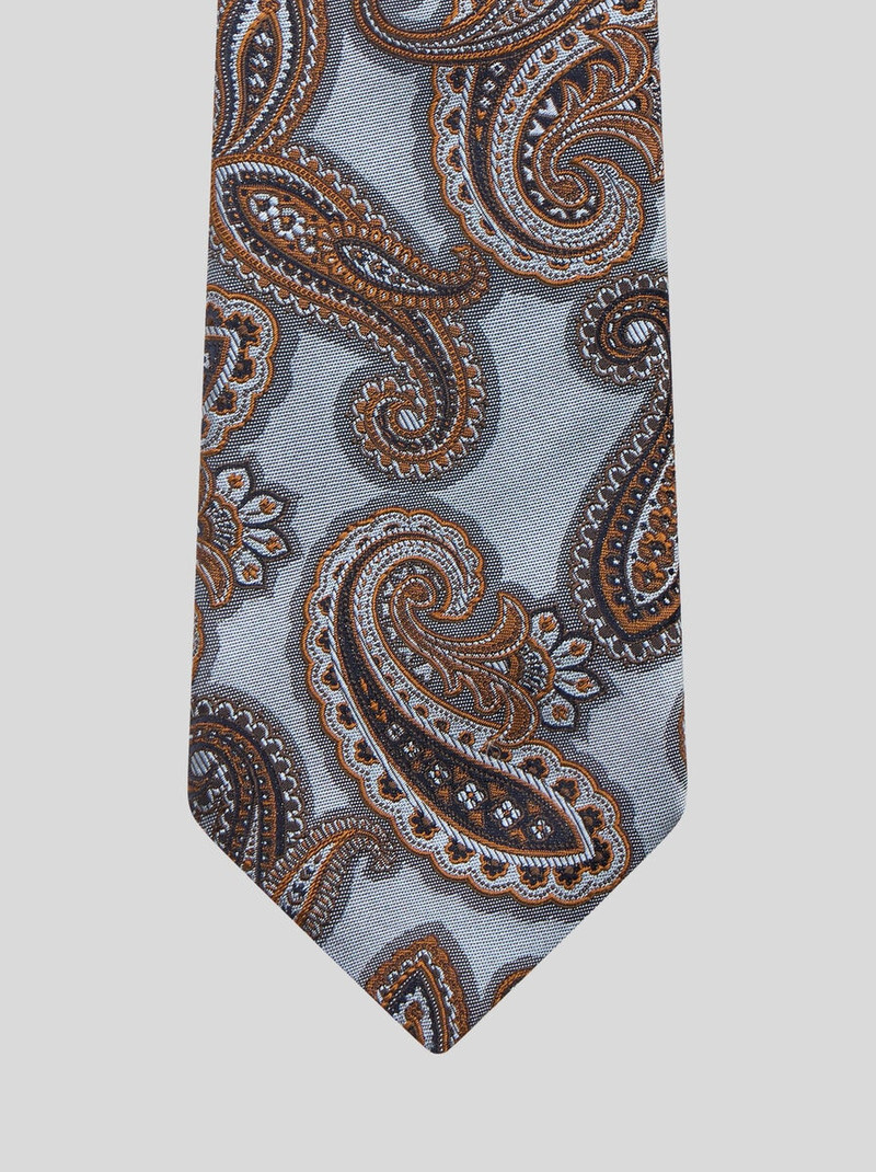 PAISLEY SILK JACQUARD TIE 3