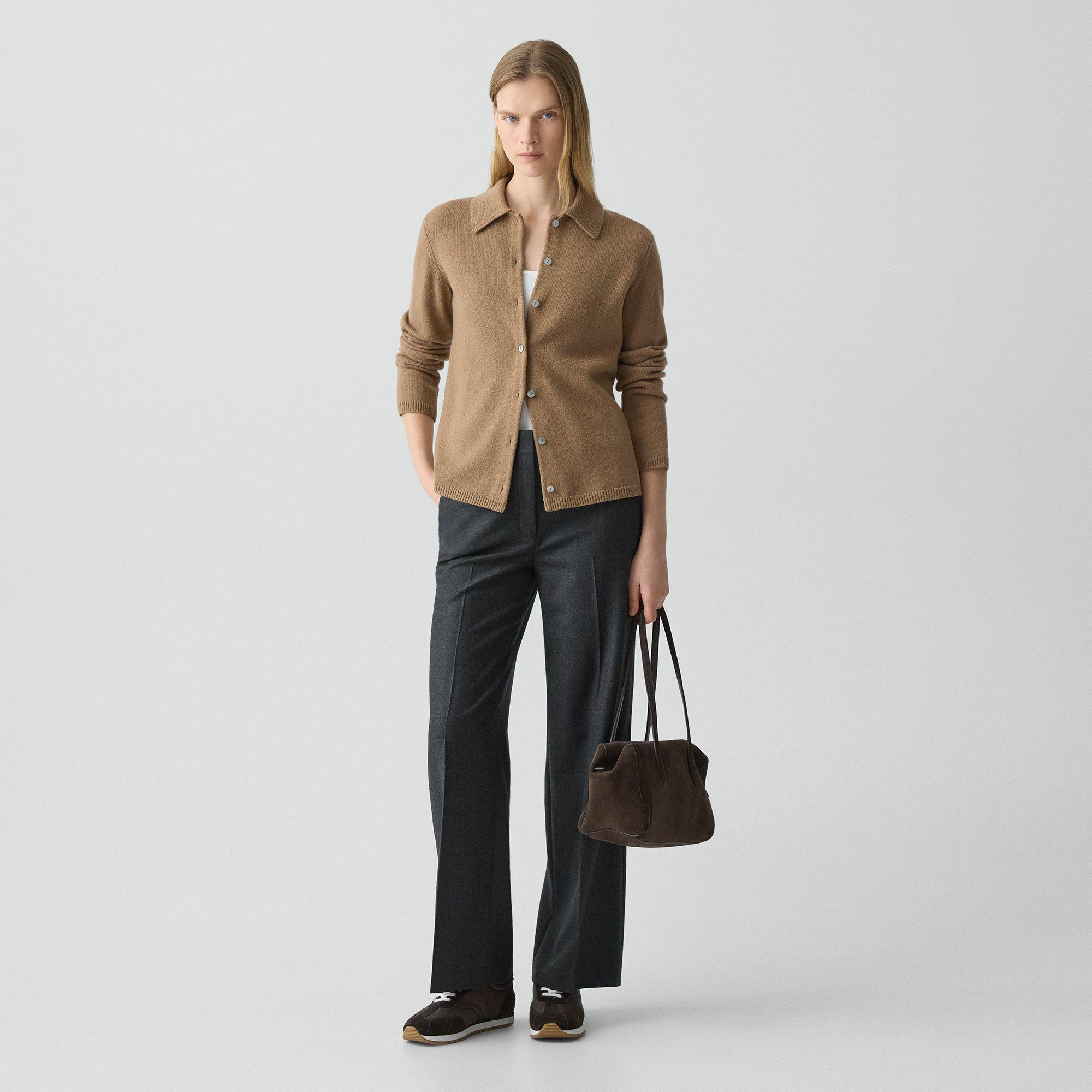 Relaxed Shirt in Recycled Cashmere - 6